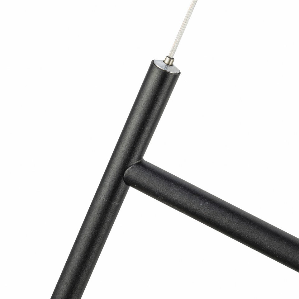 Lampara Colgante Con Tres Focos Bronce