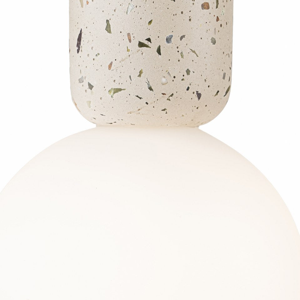 Lampara concrete Beige