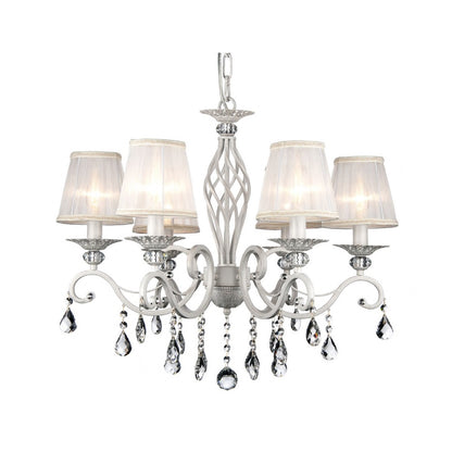 Lámpara de araña GRAZIA WHITE LP290-6