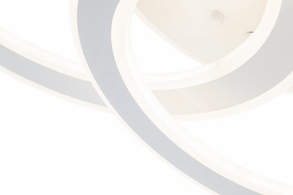 Lampara de techo led 3 Aros Blanco