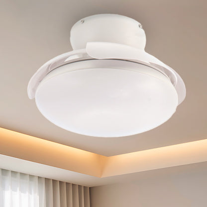 Ventilador de Techo Led White Mushroom ø72,5 Cm