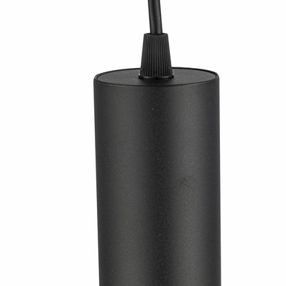 Lampara Colgante Foco GU10 Negro