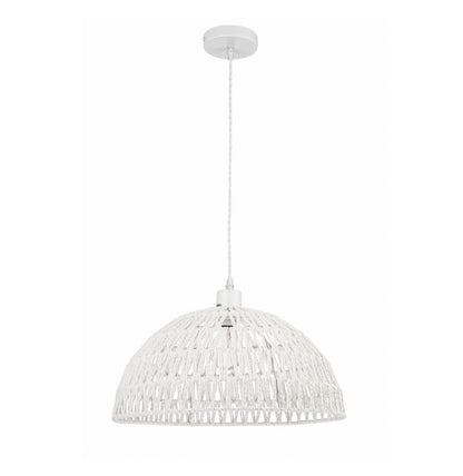 Lampara colgante blanca ECOPAPER - LP5134-D40P