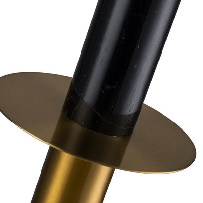 Lampara Colgante De Marmol Negro