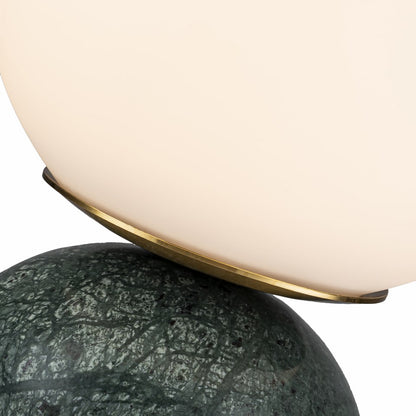 Lampara De Mesa de Marmol Moderna Verde