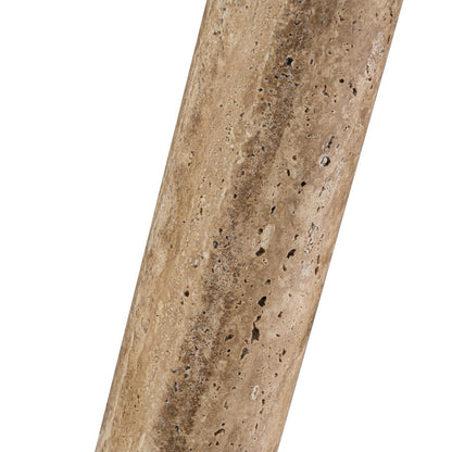 Lampara Colgante De Marmol Led Integrado Beige