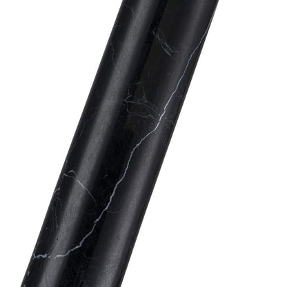 Lampara Colgante De Marmol Led Integrado Negro