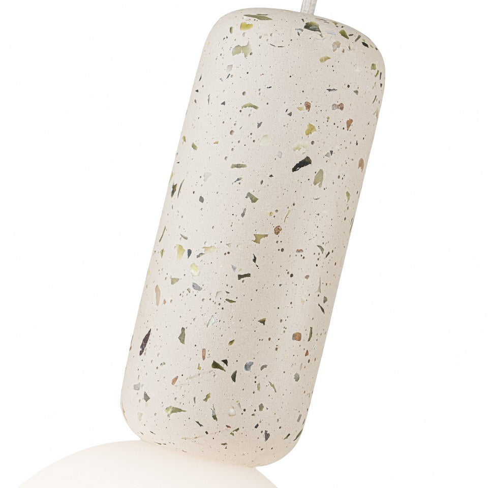 Lampara concrete Beige