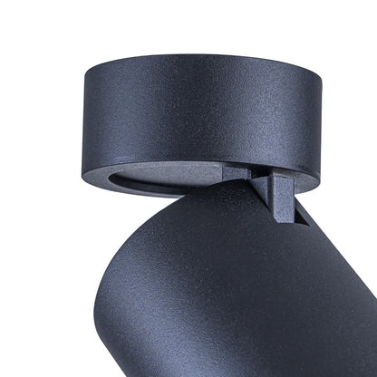 Foco Orientable con bombilla GU10 de color Negro