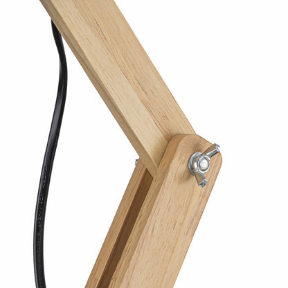 Lampara De Mesa Estilo Nordico E27 Negro