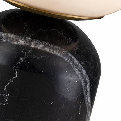 Lampara De Mesa de Marmol Moderna Negro