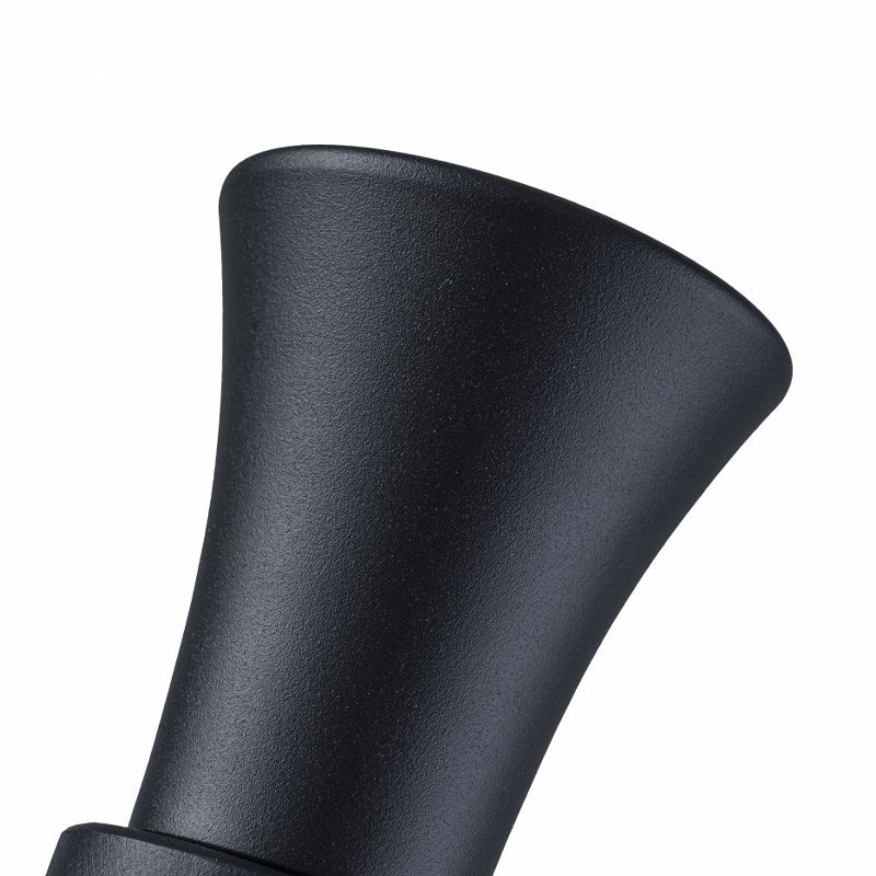 Aplique de pared dos bombillas GU10 Negro