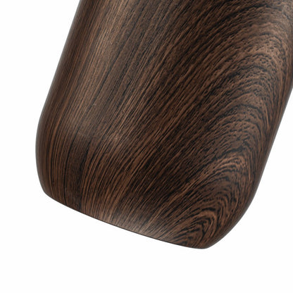 Lampara Colgante Simulación Madera Marrón