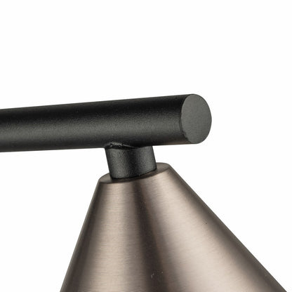 Aplique De Pared Moderno Con Bombilla GU10 Gris