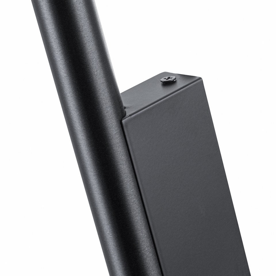 Aplique Pared G9 Doble Bombilla Negro
