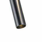 Aplique interior LED 4 bombillas G9 Negro Brillante
