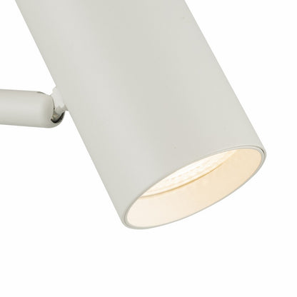 Lampara De Mesa Foco Moderno Blanco