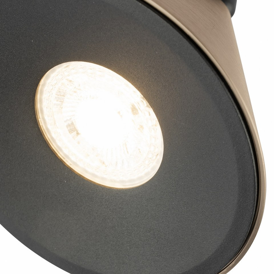 Foco Superficie GU10 Horn Bronce