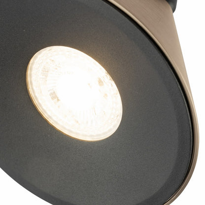 Foco Superficie GU10 Horn Bronce