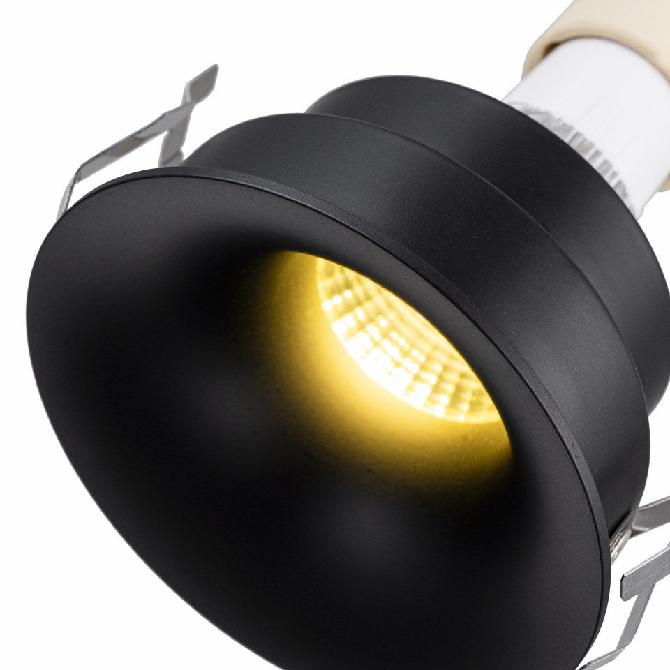 Downlight minimalista moderno Negro