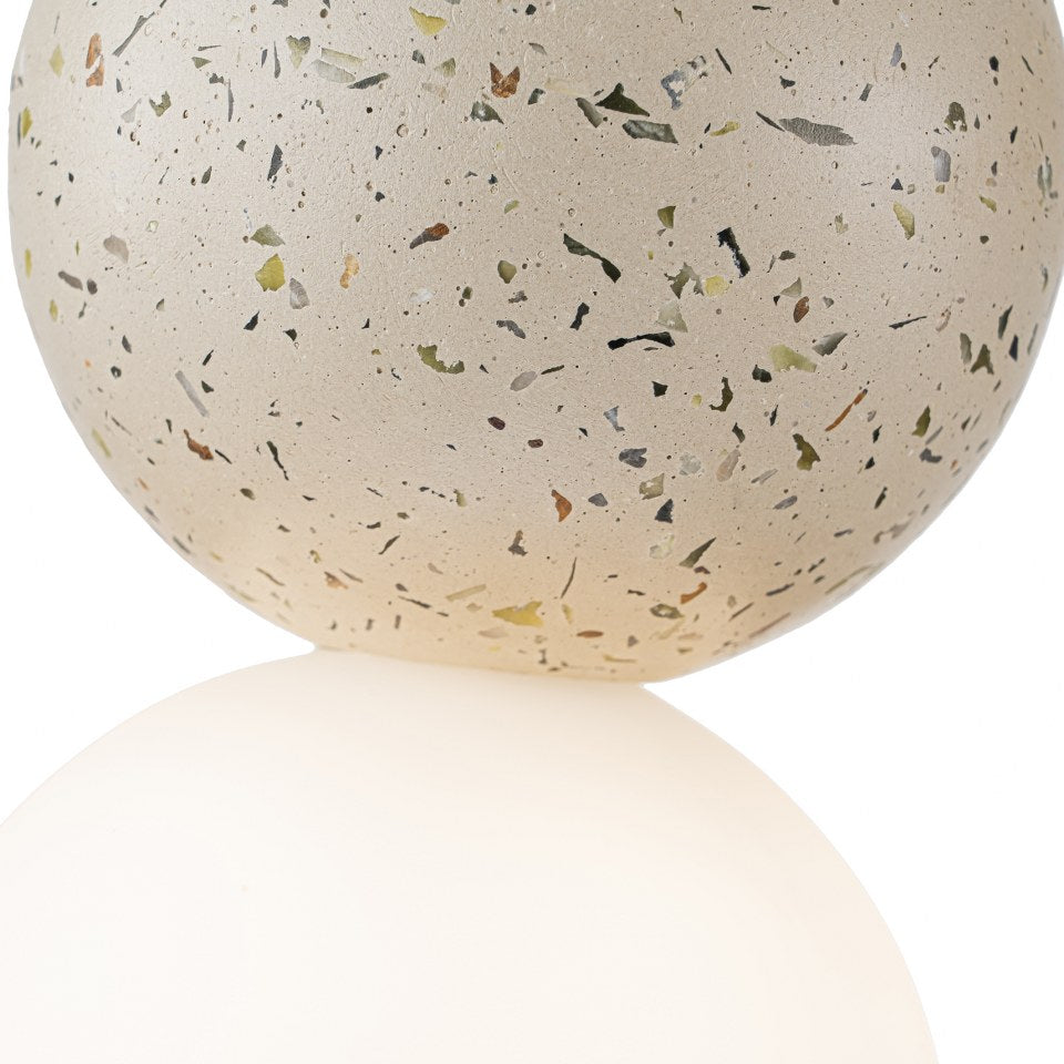 Lampara concrete Beige
