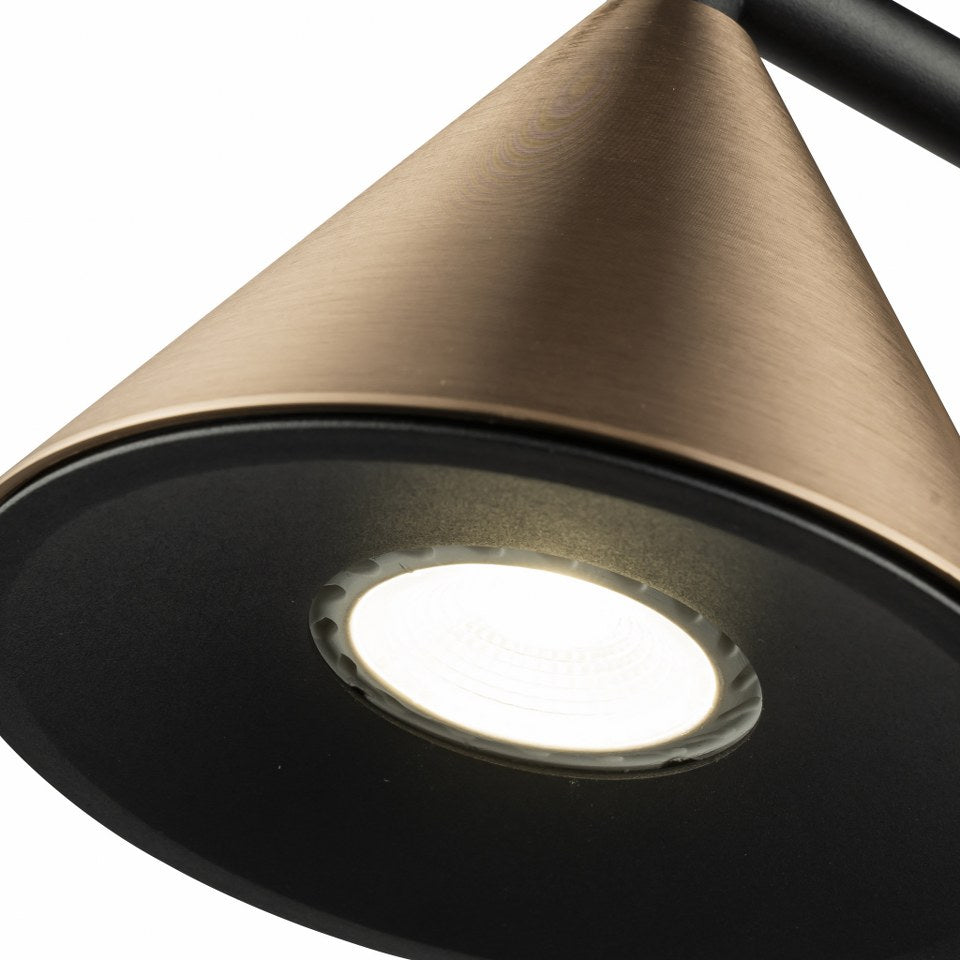 Aplique De Pared Con Dos Focos GU10 Bronce