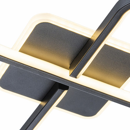 Lámpara de techo LED LOOP Negra | FL6014-C
