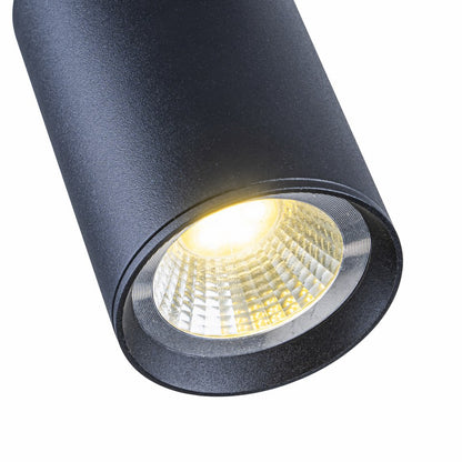 Foco Orientable con bombilla GU10 de color Negro