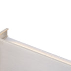 Aplique de pared interior CCT Moderno Minimalista Níquel Satinado