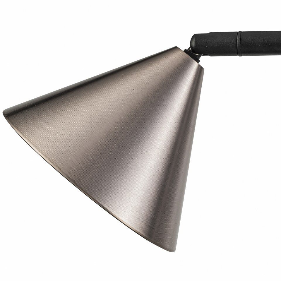 Lampara De Pie Moderna Gris