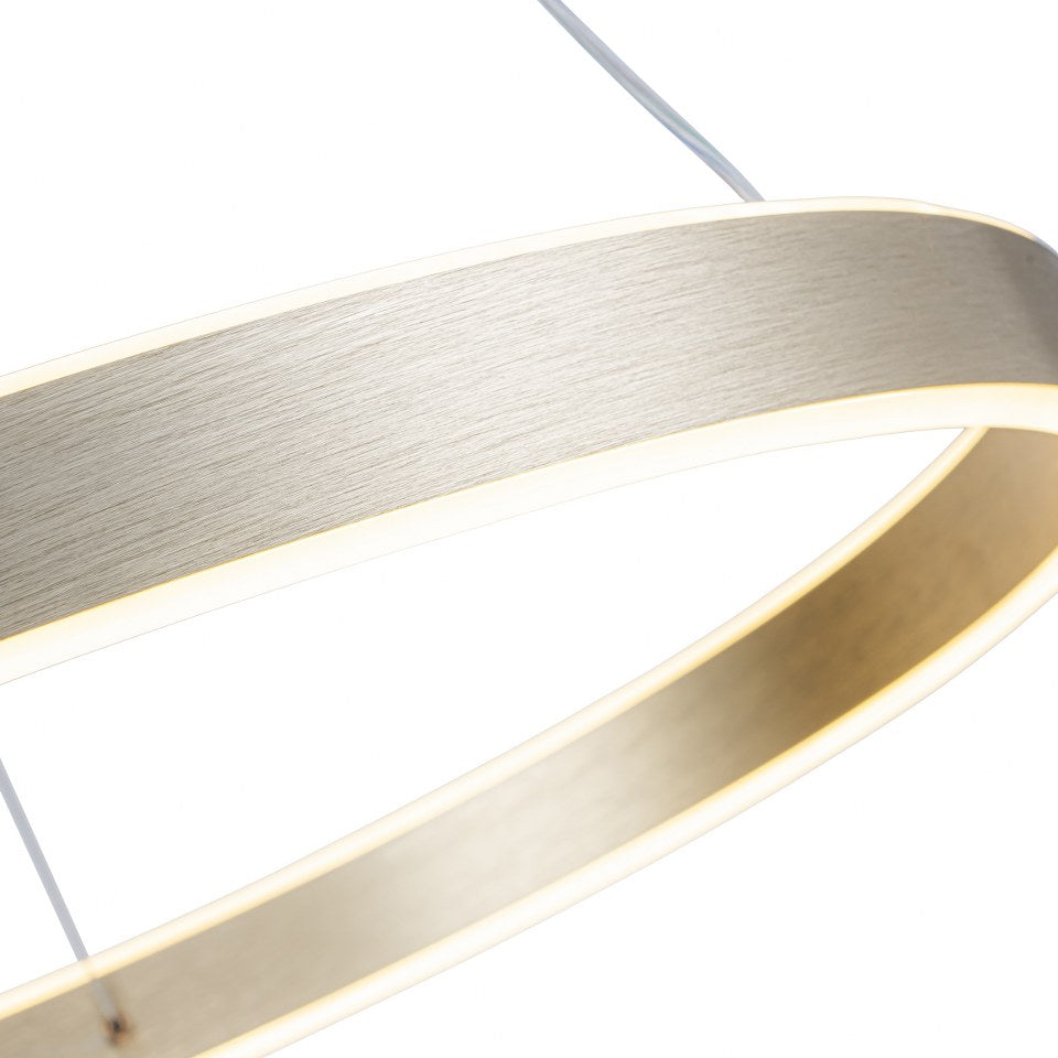 Lámpara Colgante LED Helix | Dorado CCT Atenuable - FL6034-1P