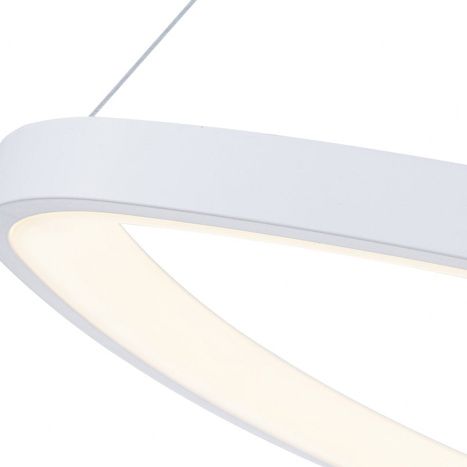 Lámpara Colgante LED Triangular | Negra/Blanca/Dorada CCT | FL6592-D51P