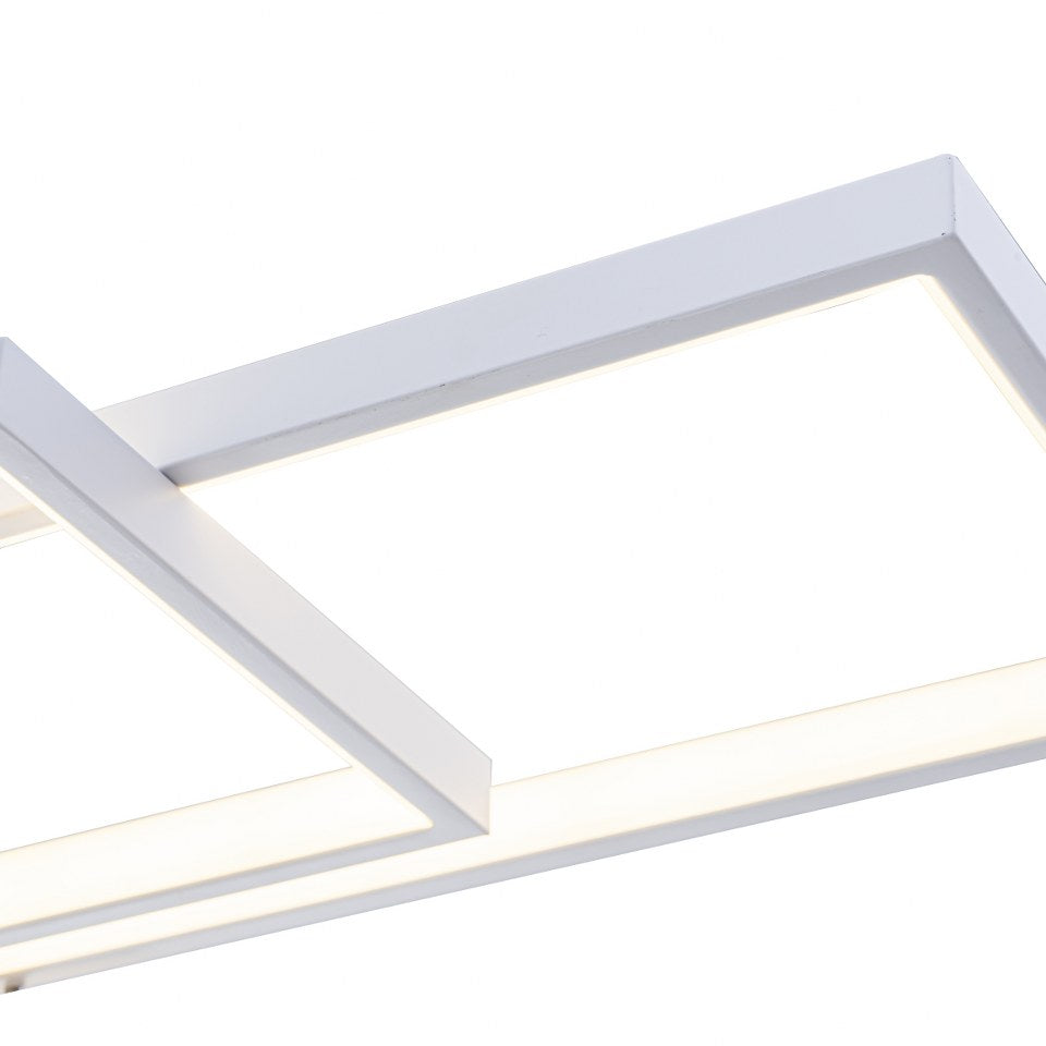 Lámpara LED Aros de Cuadrados CCT | FL6596-C