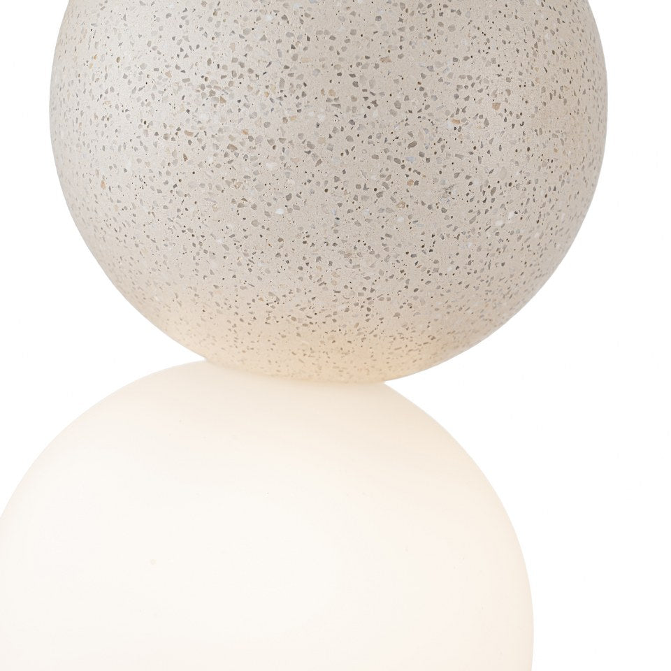 Lampara concrete Blanco