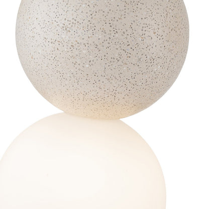 Lampara concrete Blanco