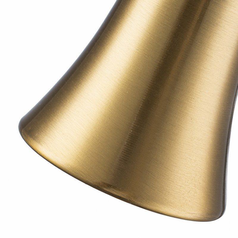 Aplique de pared dos bombillas GU10 Dorado