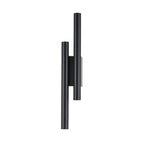 Aplique interior LED 4 bombillas G9 Negro