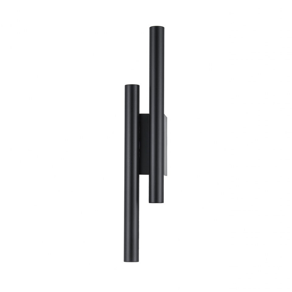 Aplique interior LED 4 bombillas G9 Negro