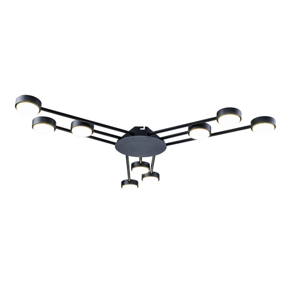 Lámpara de techo ATOM Negra | FL6041-C
