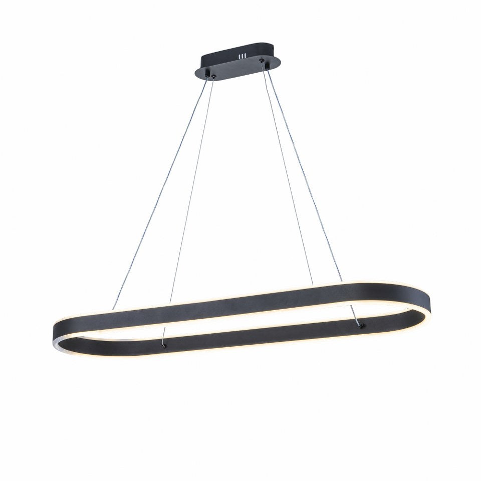 Lámpara Colgante LED Helix | Negra CCT Atenuable - FL6030-P