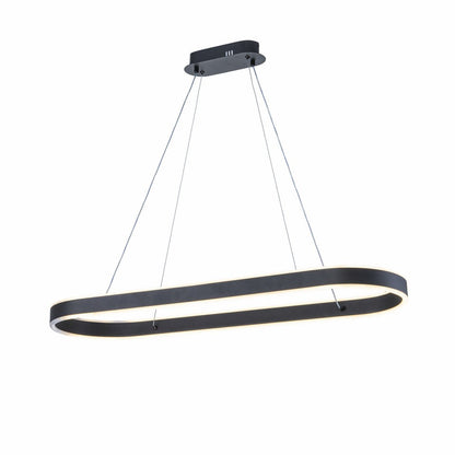 Lámpara Colgante LED Helix | Negra CCT Atenuable - FL6030-P