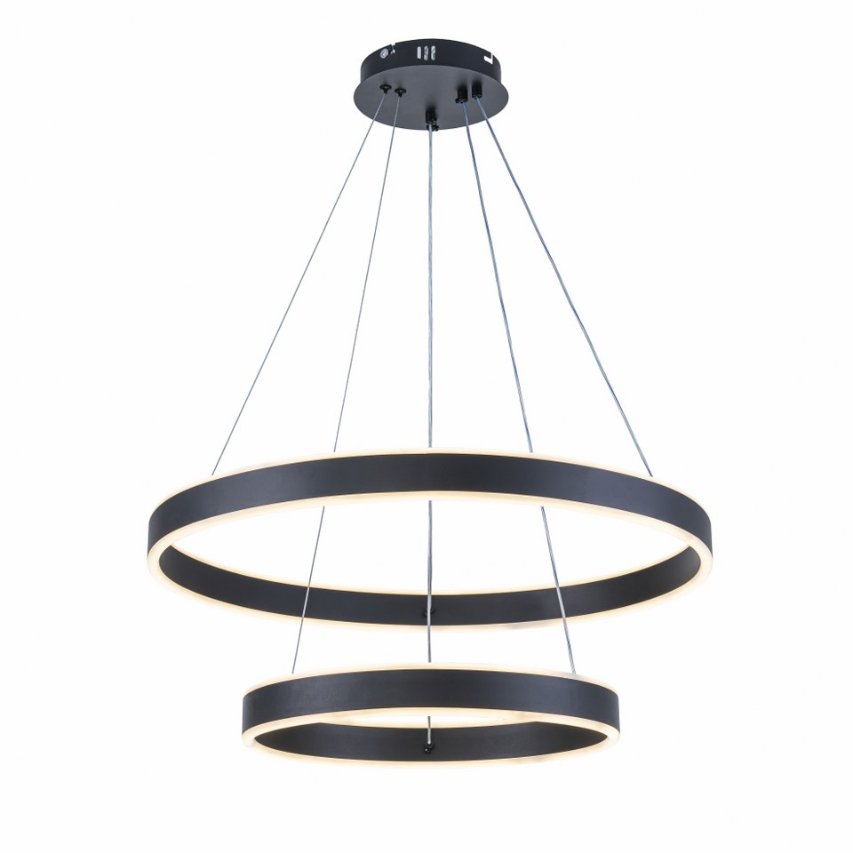 Lámpara Colgante LED Helix | Negro CCT Atenuable - FL6032-2P