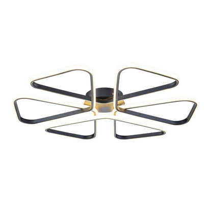 Lámpara de techo LED LOOP Negra | FL6016-C