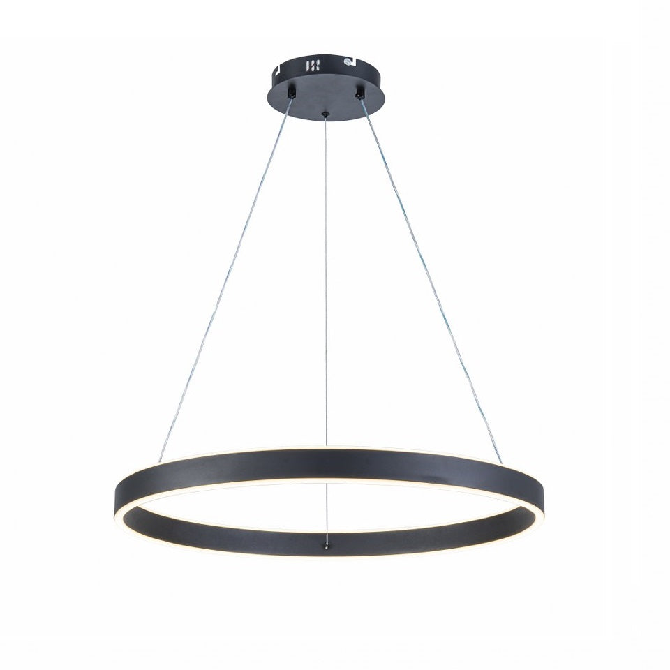 Lámpara Colgante LED Helix | Negro CCT Atenuable - FL6032-1P