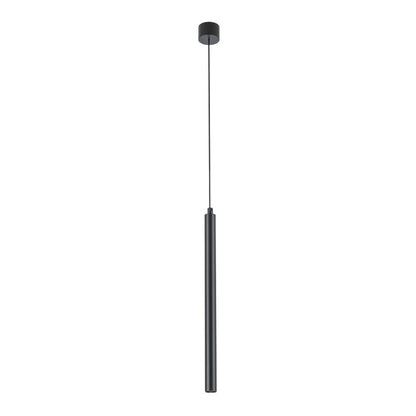 Lampara colgante G9 Minimalista Negro Brillante