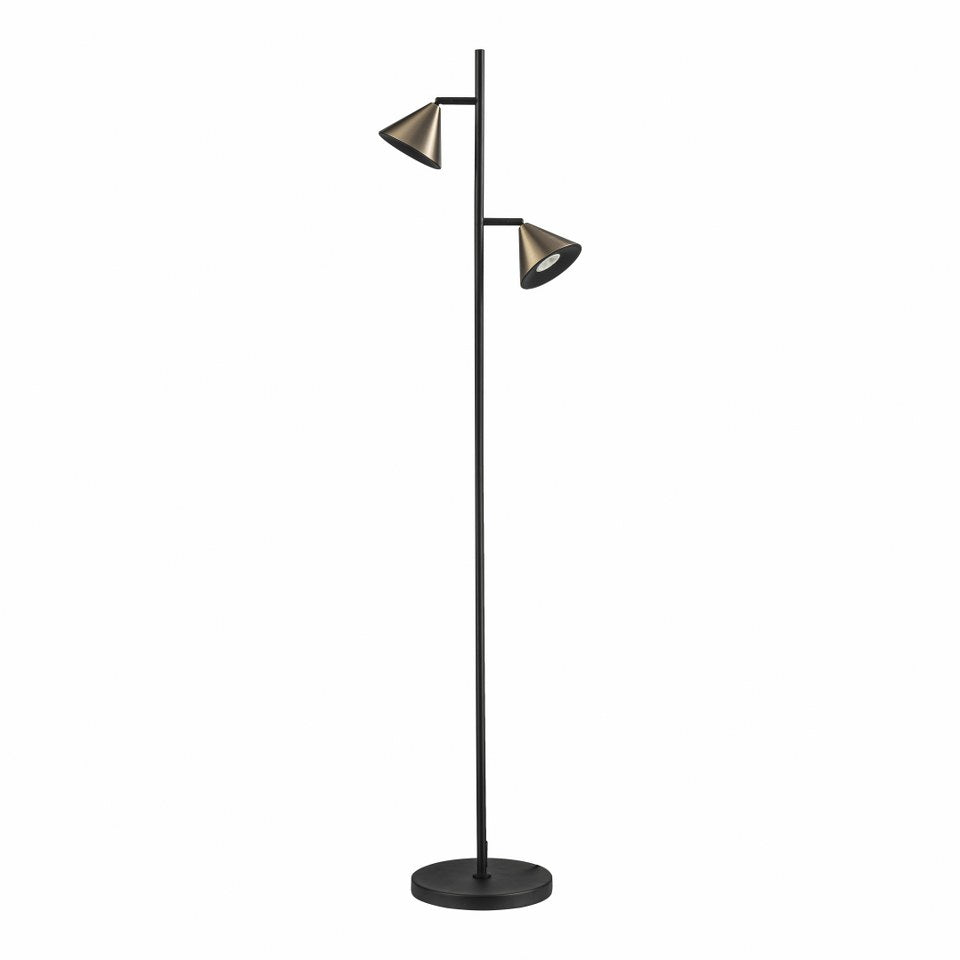 Lampara de Pie Moderna Bronce