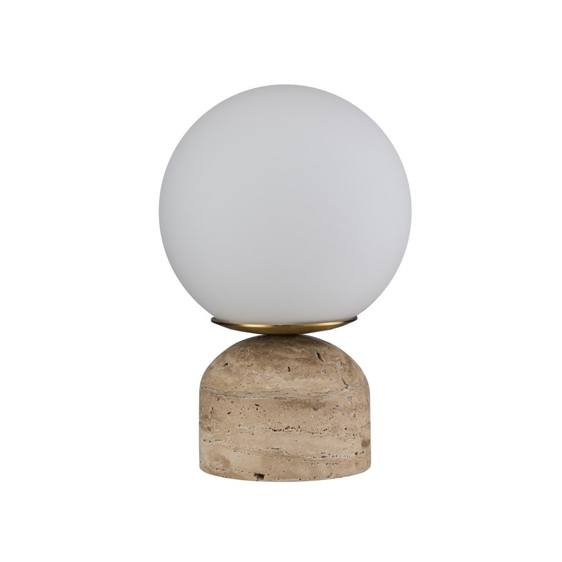 Lampara De Mesa de Marmol Moderna Beige