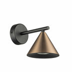 Aplique De Pared Moderno Con Bombilla GU10 Bronce