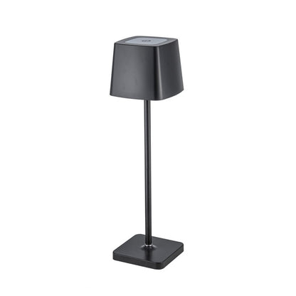 Lampara portátil recargable con led integrado CCT Negro