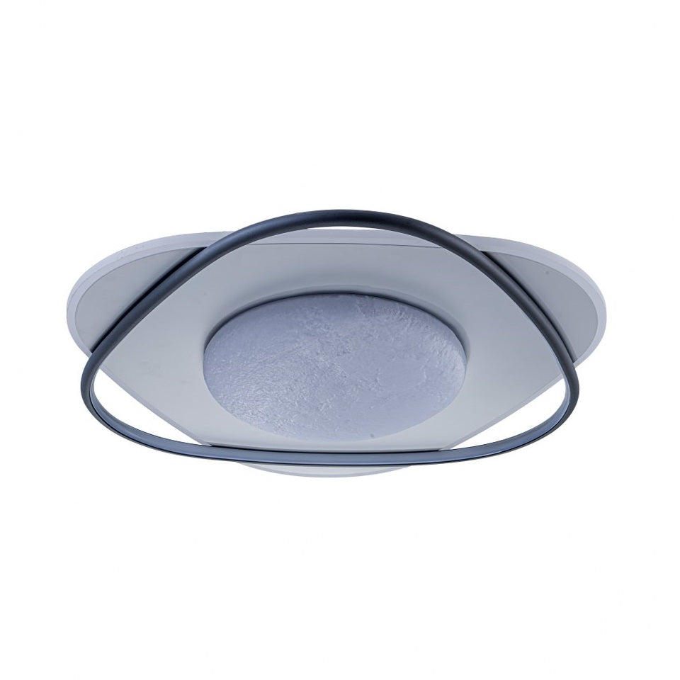 Lámpara de techo LED LUNA Blanca y Negra | FL6019-C
